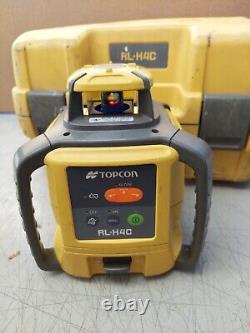 Topcon RL-H4C Long-Range Self-Leveling Construction With Receiver in case