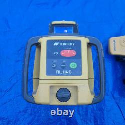 Topcon RL-H4C Self-Leveling Laser With LS-80L Receiver Clamp Plz Read
