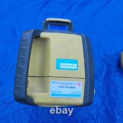 Topcon RL-H4C Self-Leveling Laser With LS-80L Receiver Clamp Plz Read