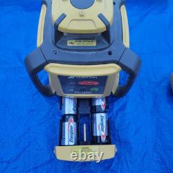 Topcon RL-H4C Self-Leveling Laser With LS-80L Receiver Clamp Plz Read