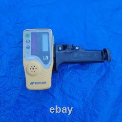 Topcon RL-H4C Self-Leveling Laser With LS-80L Receiver Clamp Plz Read