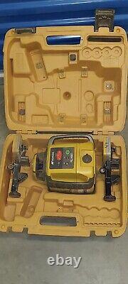 Topcon RL-H4C Self-Leveling Red Laser Kit with Two LS-80L Recievers & Hard Case