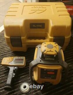 Topcon RL-H4C Self Leveling Rotary Laser LS-80L with case