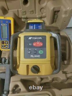 Topcon RL-H4C Self Leveling Rotary Laser with HL 450 Receiver