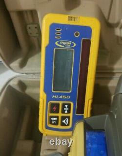 Topcon RL-H4C Self Leveling Rotary Laser with HL 450 Receiver
