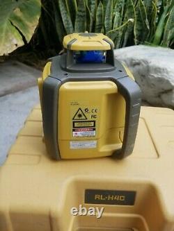 Topcon RL-H4C Self Leveling rotary laser level