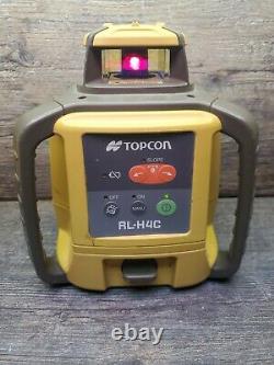 Topcon RL-H4C Self Leveling rotary laser level AS IS FOR PARTS OR REPAIR ONLY