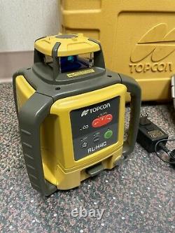 Topcon RL-H4C Self Leveling rotary laser level Topcon LS-80L Laser Receiver