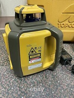 Topcon RL-H4C Self Leveling rotary laser level Topcon LS-80L Laser Receiver