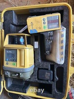 Topcon RL-H5A & LS-80X Horizontal Self-Leveling Rotary Laser with Case
