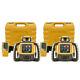 Topcon Rl-h5a Self-leveling Construction Rotary Grade Laser Level, 2-pack