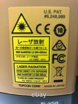 Topcon RL-H5A Self-Leveling Grade Laser, Topcon Authorized Seller