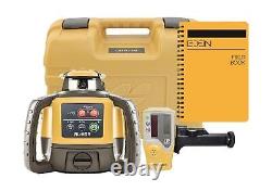 Topcon RL-H5A Self Leveling Horizontal Rotary Laser with Bonus EDEN Field Boo