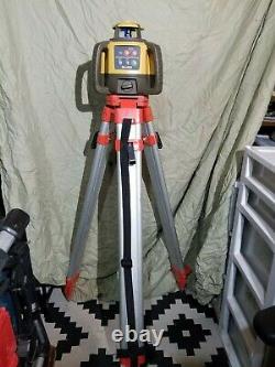 Topcon RL-H5A Self-Leveling Rotary Grade Laser Level W tripod with