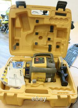 Topcon RL-H5A Self-Leveling Rotary Grade Laser with Case Pre-owned FREE SHIP