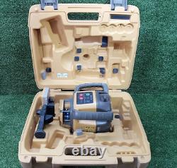 Topcon RL-H5A Self-Leveling Rotary Laser LS-80L Receiver with Case Used