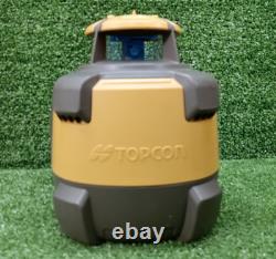 Topcon RL-H5A Self-Leveling Rotary Laser LS-80L Receiver with Case Used