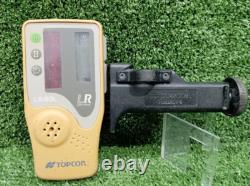 Topcon RL-H5A Self-Leveling Rotary Laser LS-80L Receiver with Case Used