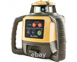 Topcon RL-H5A Self-Leveling Rotary Laser Level, Field Book, LS-80L Receiver, Kit