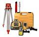 Topcon Rl-h5a Self Leveling Rotary Laser Level Ld-8 Receiver 14 Foot Rod Tripod