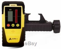 Topcon RL-H5A Self Leveling Rotary Laser Level LD-8 receiver 14 Foot Rod Tripod