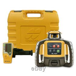 Topcon RL-H5A Self-Leveling Rotary Laser Level, Receiver, Rechargeable Battery
