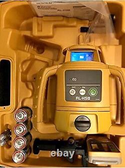 Topcon RL-H5B Self-Leveling Horizontal Rotary Laser Level with LS-80X Receiver