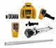 Topcon Rl-h5b Self Leveling Rotary Laser Level With Tripod & Inch Grade Level Rod