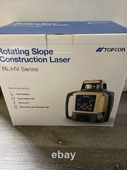 Topcon RL-HV2S Multi-Purpose Self-Leveling Dual Grade Construction Laser Kit 80X