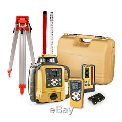 Topcon RL-SV1S Self-Leveling Single Grade Rotary Laser with Receiver