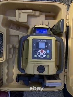 Topcon RL-SV1S Self Leveling Single Slope Laser, -LS-80L Receiver, RC-50 Remote