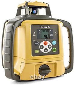 Topcon RL-SV1S Self Leveling Single Slope Rotary Laser, BONUS EDEN Field Book I