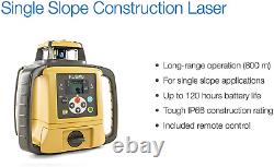Topcon RL-SV1S Self Leveling Single Slope Rotary Laser, BONUS EDEN Field Book I