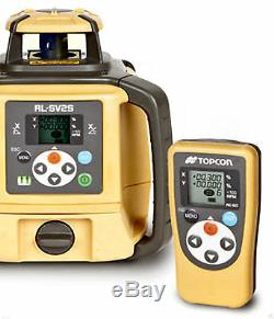 Topcon RL-SV2S Dual Slope Self-Leveling Rotary Laser Level Alkaline DB Model