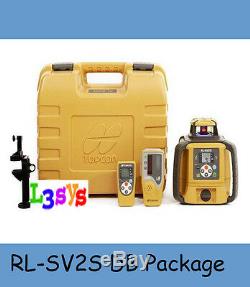 Topcon RL-SV2S Dual Slope Self-Leveling Rotary Laser Level Alkaline DB Model