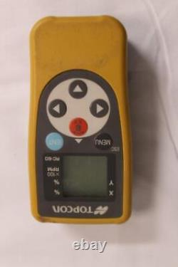 Topcon RL-SV2S Self-Leveling Dual Grade Laser RB with LS-100D Receiver & RC-60 Kit