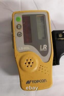 Topcon RL-SV2S Self-Leveling Dual Grade Laser RB with LS-100D Receiver & RC-60 Kit