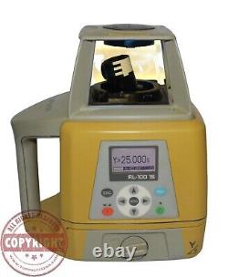 Topcon Rl-100 1s Self Leveling Slope Rotary Laser Level, Grade, Transit, Spectra