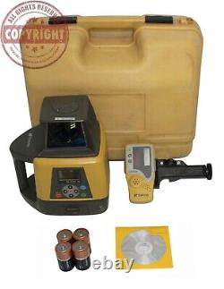 Topcon Rl-200 1s Self Leveling Slope Rotary Laser Level, Grade, Transit, Spectra