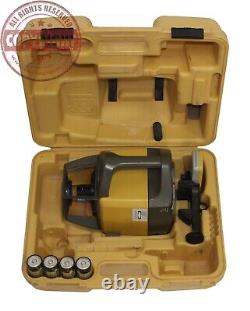 Topcon Rl-200 1s Self Leveling Slope Rotary Laser Level, Grade, Transit, Spectra