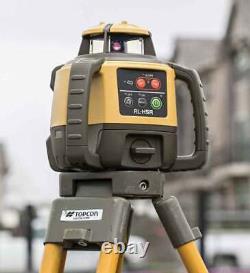 Topcon Rl-H5A Horizontal Self Leveling Rotary Laser With Lx80 Detector