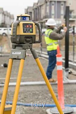 Topcon Rl-H5A Horizontal Self Leveling Rotary Laser With Lx80 Detector