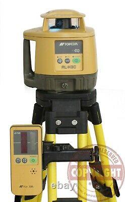 Topcon Rl-h3c Self-leveling Rotary Laser Level, Transit, Spectra