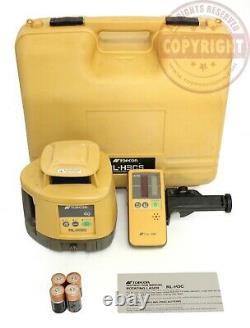 Topcon Rl-h3c Self-leveling Rotary Laser Level, Transit, Spectra