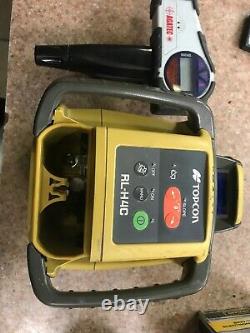 Topcon Rl-h4b Self-leveling Rotary Laser Level Package, Transit, Rl-h4c, 10th