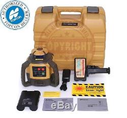 Topcon Rl-h5a Rechargeable Self-leveling Rotary Grade Laser Level, Slope, Rb