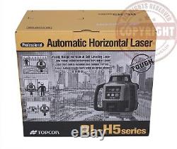 Topcon Rl-h5a Rechargeable Self-leveling Rotary Slope Laser Level, Rb, Grade, 10th