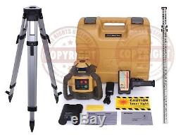 Topcon Rl-h5a Rechargeable Self-leveling Rotary Slope Laser Level, Rb, Grade, Inch