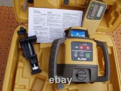 Topcon Rl-h5a Self-leveling Rotay Grade Laser Level + Ls-80x Receiver Good Cond