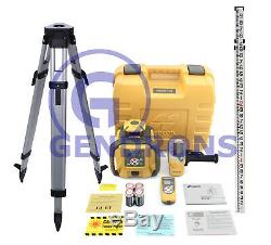 Topcon Rl-sv2s Dual Slope Self-leveling Rotary Grade Laser Level Package, 10th